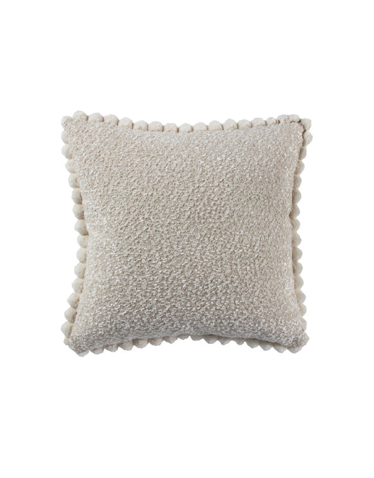 Cojin Halo Linen Con Vivo Blanco