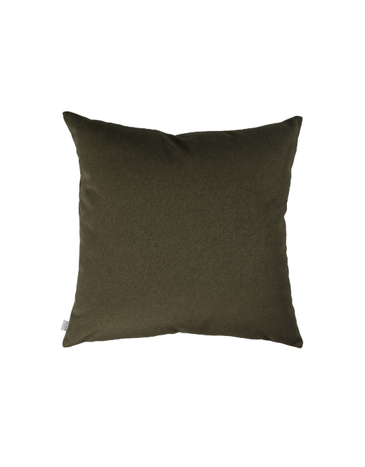 Cojin Mohair Army Green