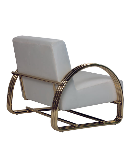 Sillon Minerva Dorado