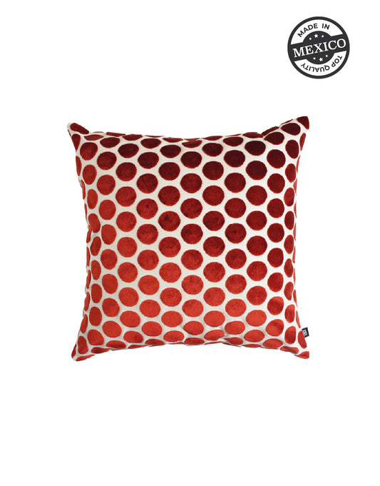 Cojin Buttons Red duo