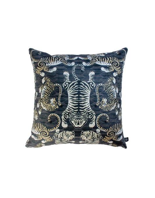 Cojin Tabby Charcoal Duo 60 cm
