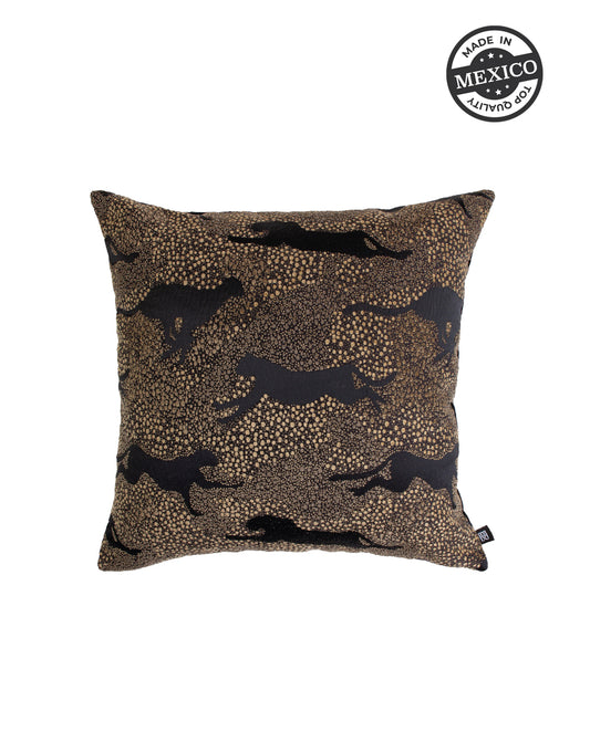 Cojin Panther Ebony Duo 60 cm