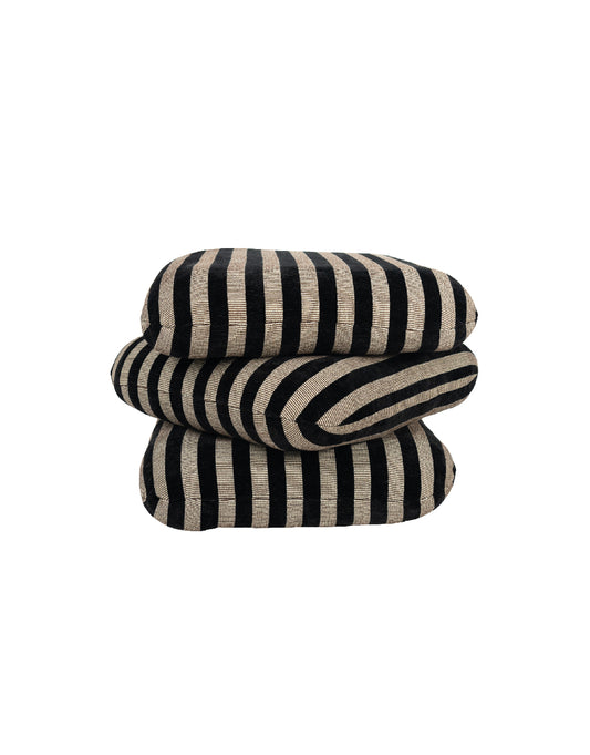 Taburete Amira Hani Black Stripes - Linea B