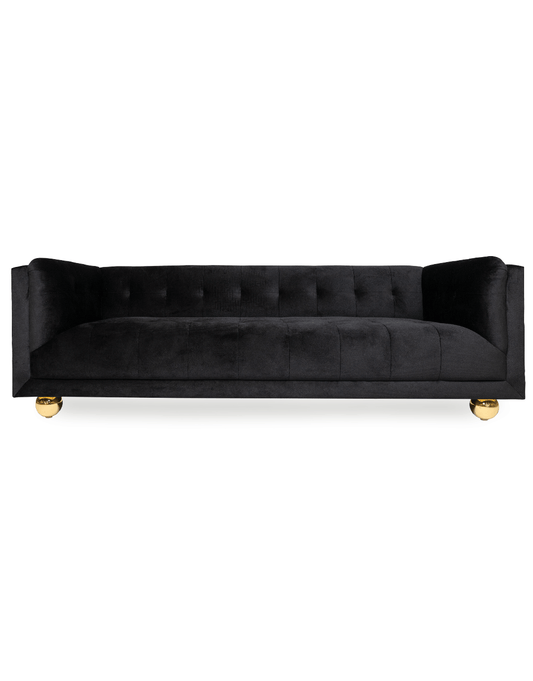 Sofa Bora 3 plazas black