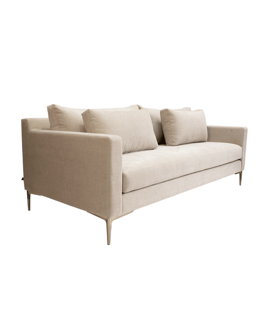 Sofa London 3 plazas Solid Beige