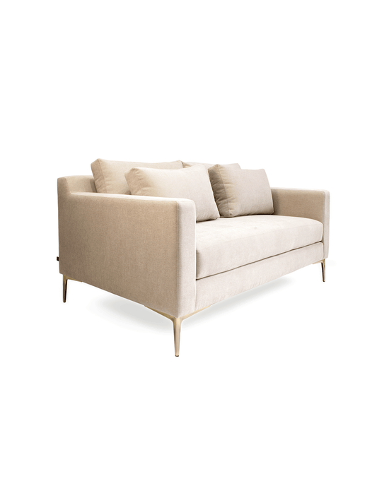 Sofa London 2 plazas Solid Beige