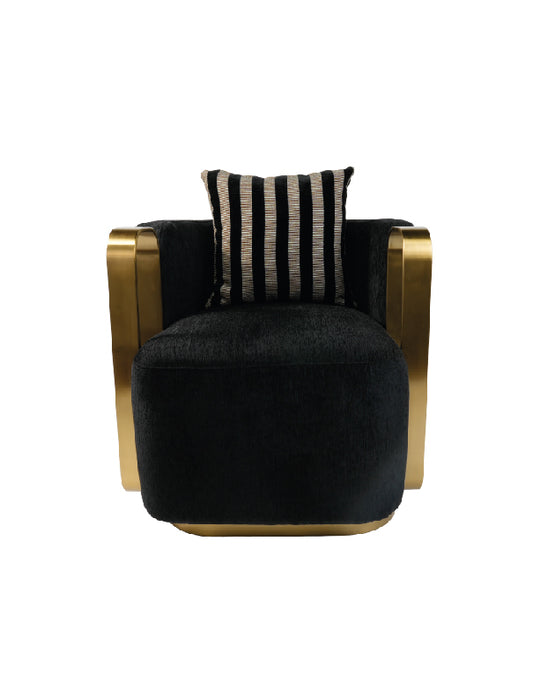 Sillon Vito Black Stripes B